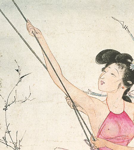 利川-胡也佛的仕女画和最知名的金瓶梅秘戏图
